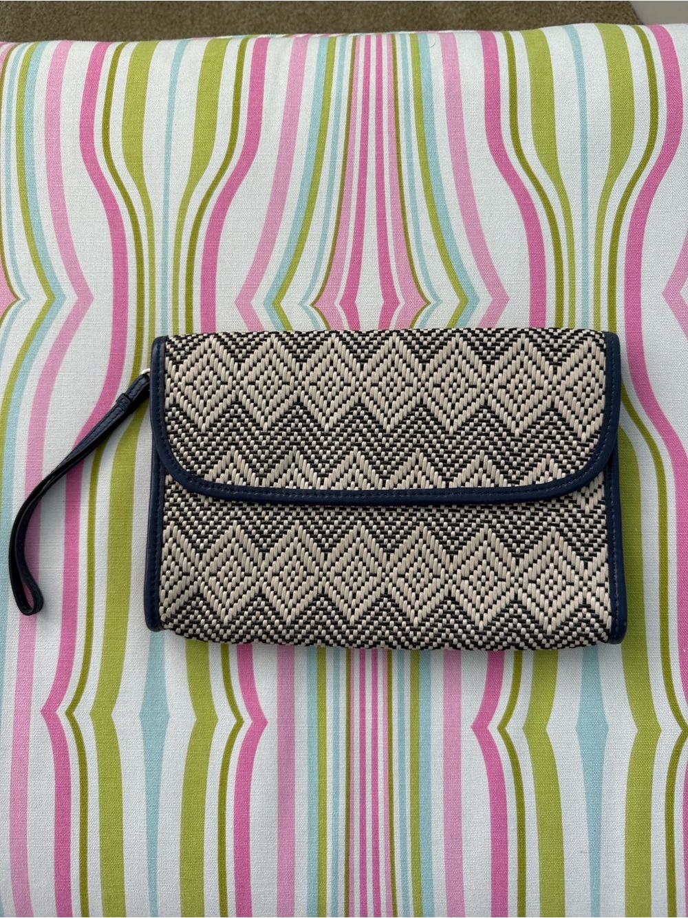 Club Monaco  9 inch clutch purse